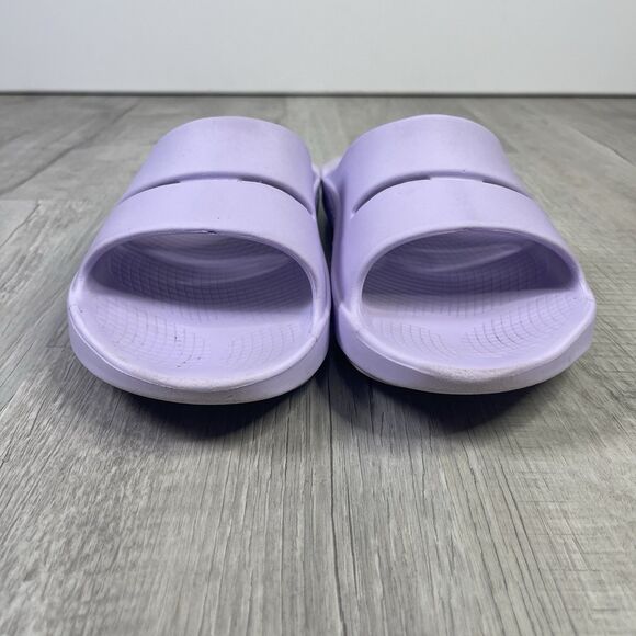 Oofos Ooahh Lavender Purple Slide Sandals Recovery Men’s Size 14 Women’s 16 E - Picture 2 of 9